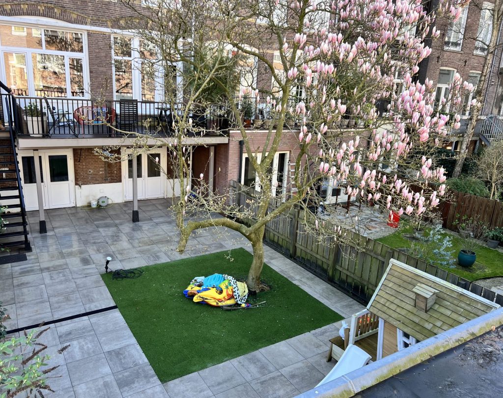 Tuin reiniging